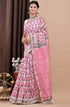 Elegant Hand Block Print Chanderi Silk Saree (CHSAR38)